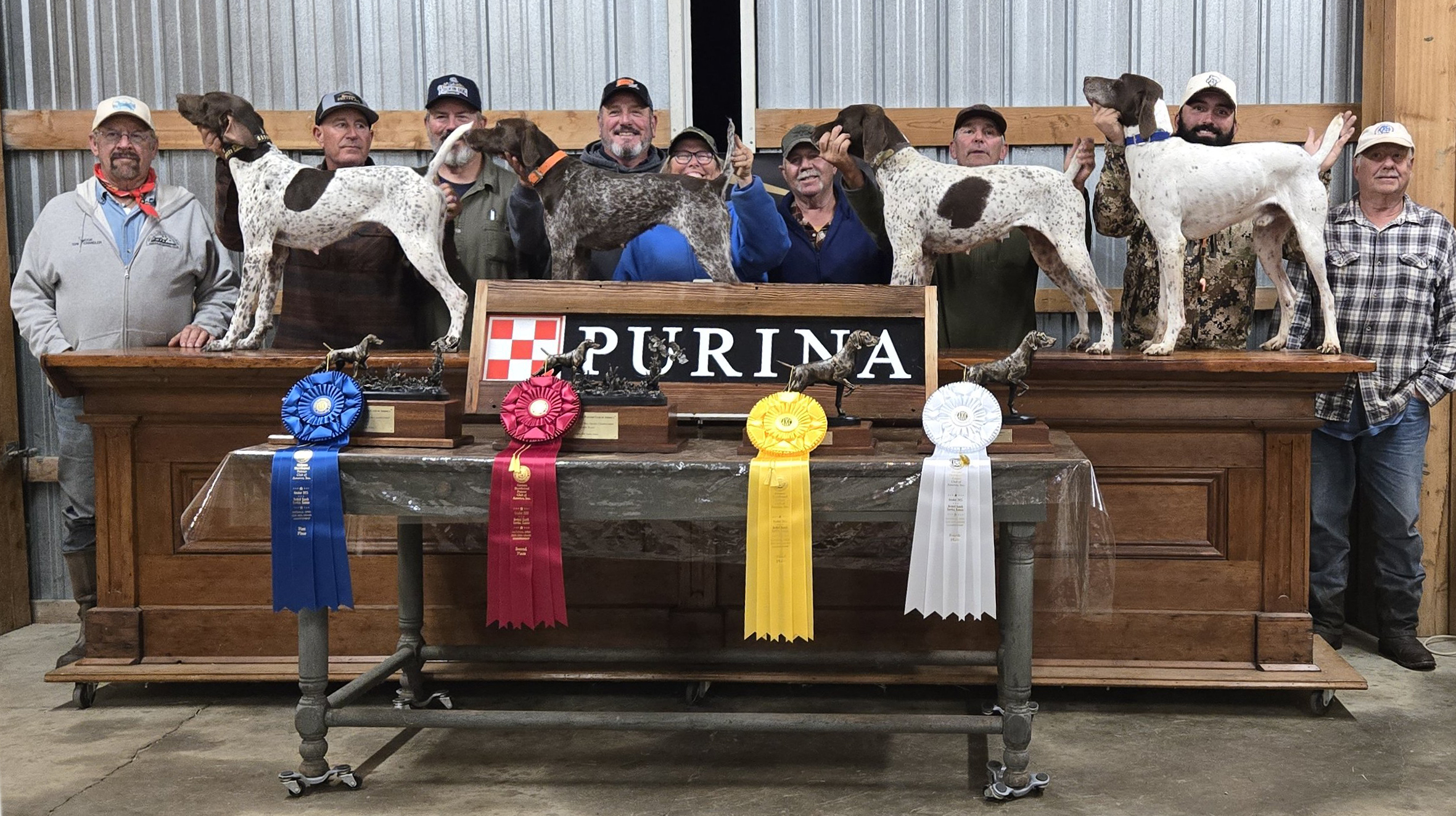 gspca 2025 National Field Trial: Winners of the National Open Gun Dog Grand Championship (Retrieving)